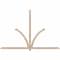 Ekena Millwork Redmond Smooth Timber Gable Bracket, Douglas Fir, 108"W x 72"H x 1 1/2"D x 3 1/2"F, 16/12 Pitch GBW108X72X0204RED00SDF - alternate 1